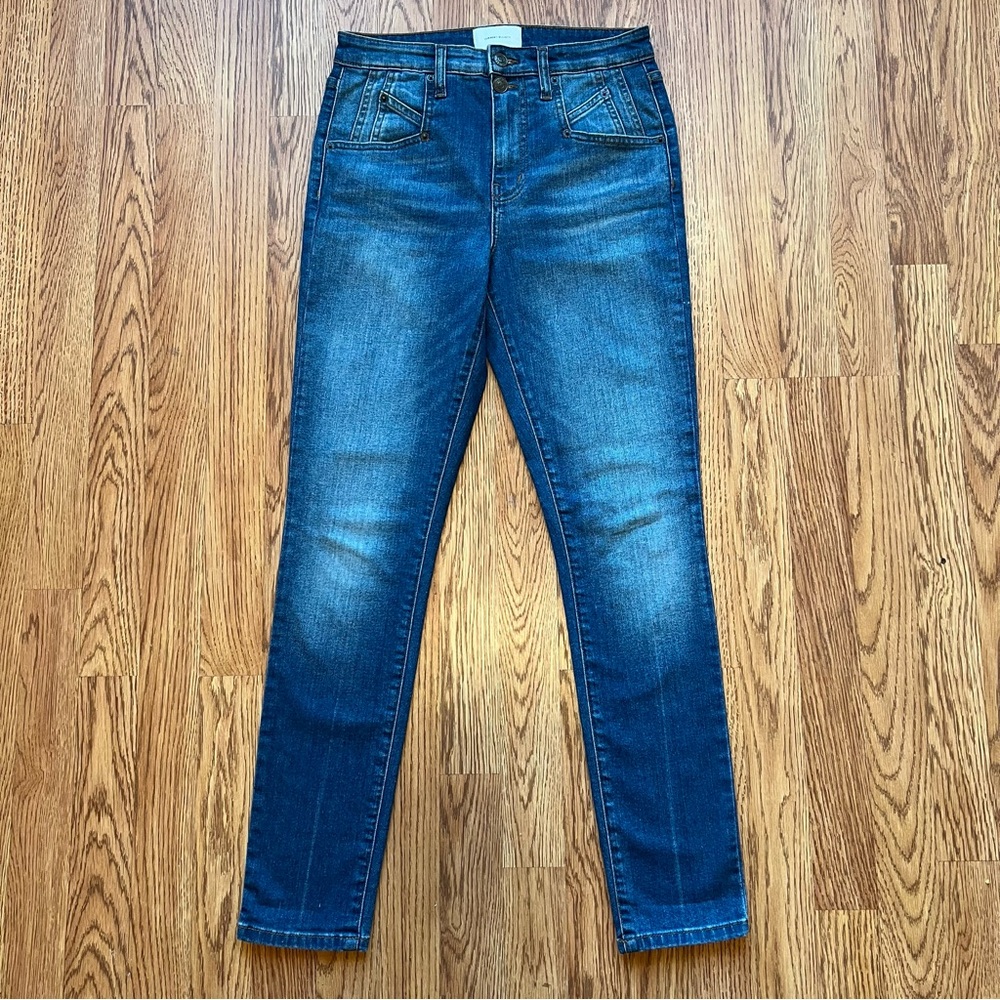Current/Elliot Whitby Original High Waisted Stiletto jean 28